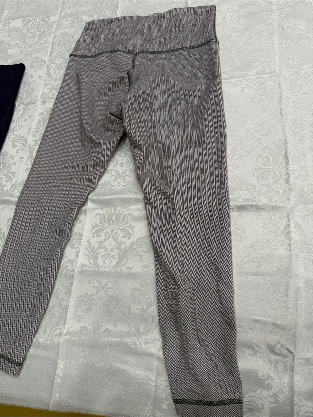 lululemon athletica Gray Herringbone Leggings